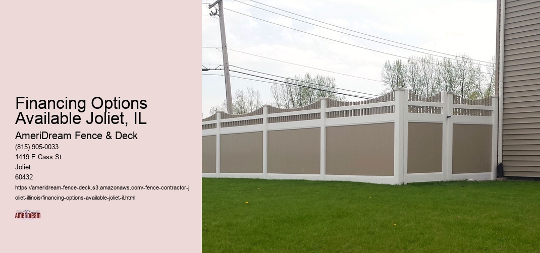 Financing Options Available Joliet, IL