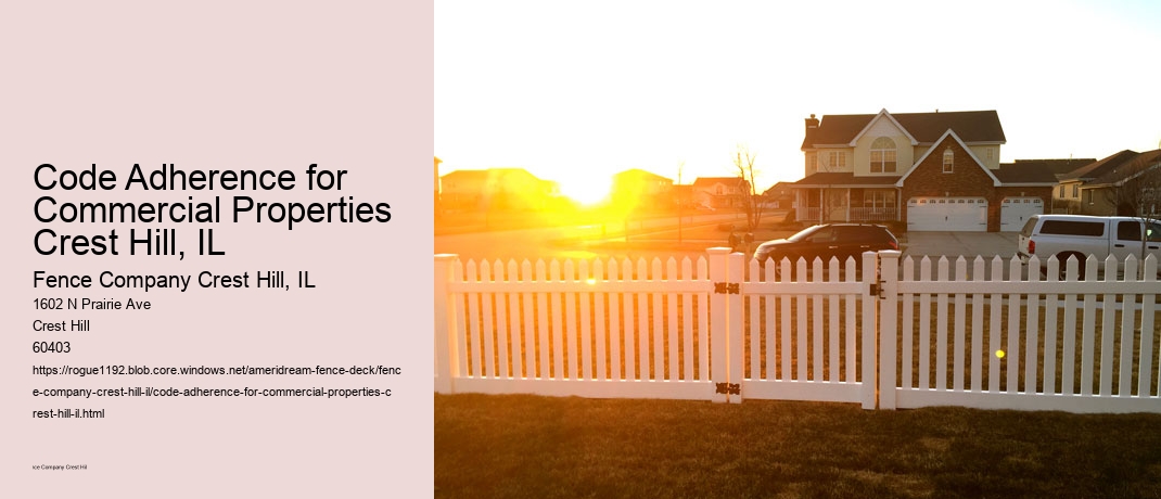 Code Adherence for Commercial Properties Crest Hill, IL