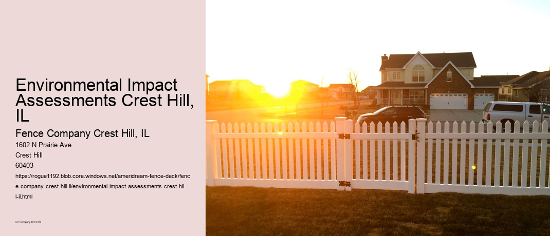 Environmental Impact Assessments Crest Hill, IL