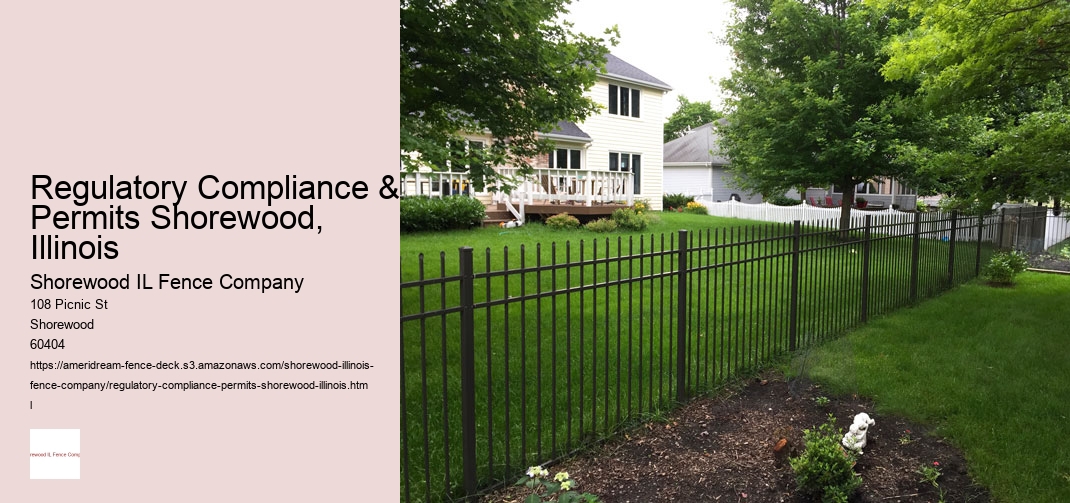 Regulatory Compliance & Permits Shorewood, Illinois